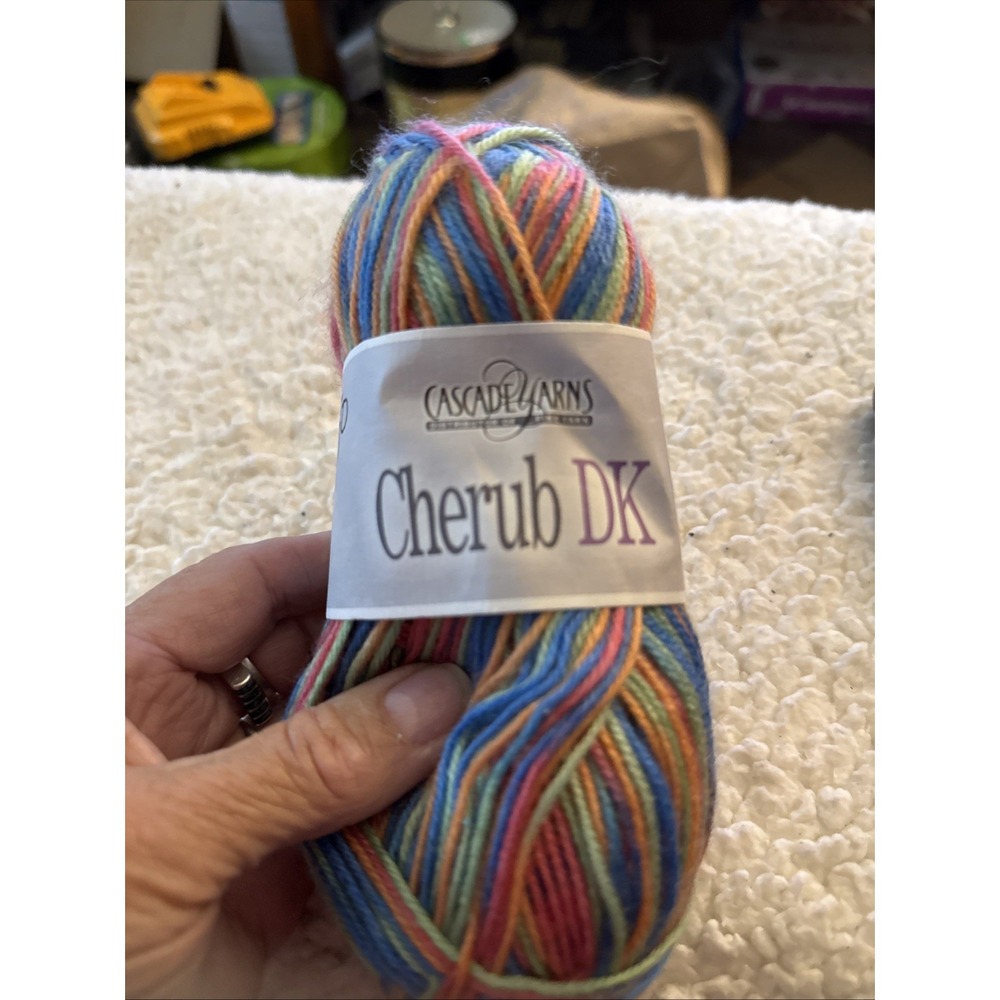 Cascade Yarns Sarasota Chunky Yarn 7 Oz Skein — Variegated Color# 511 Lot1503